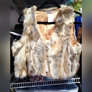 Real Rabbit Fur Vest